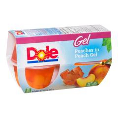 SNACK PEACH IN PEACH GEL BOWL