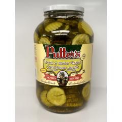 PICKLE SLICED SWEET BREAD BUTTER