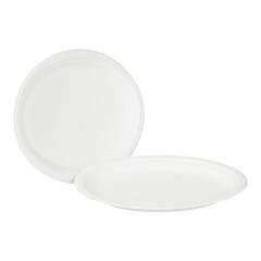 PLATE PAPER OVAL 9.75"X12.5"