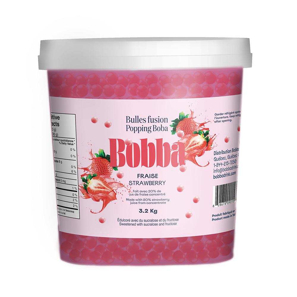 Strawberry Popping Boba