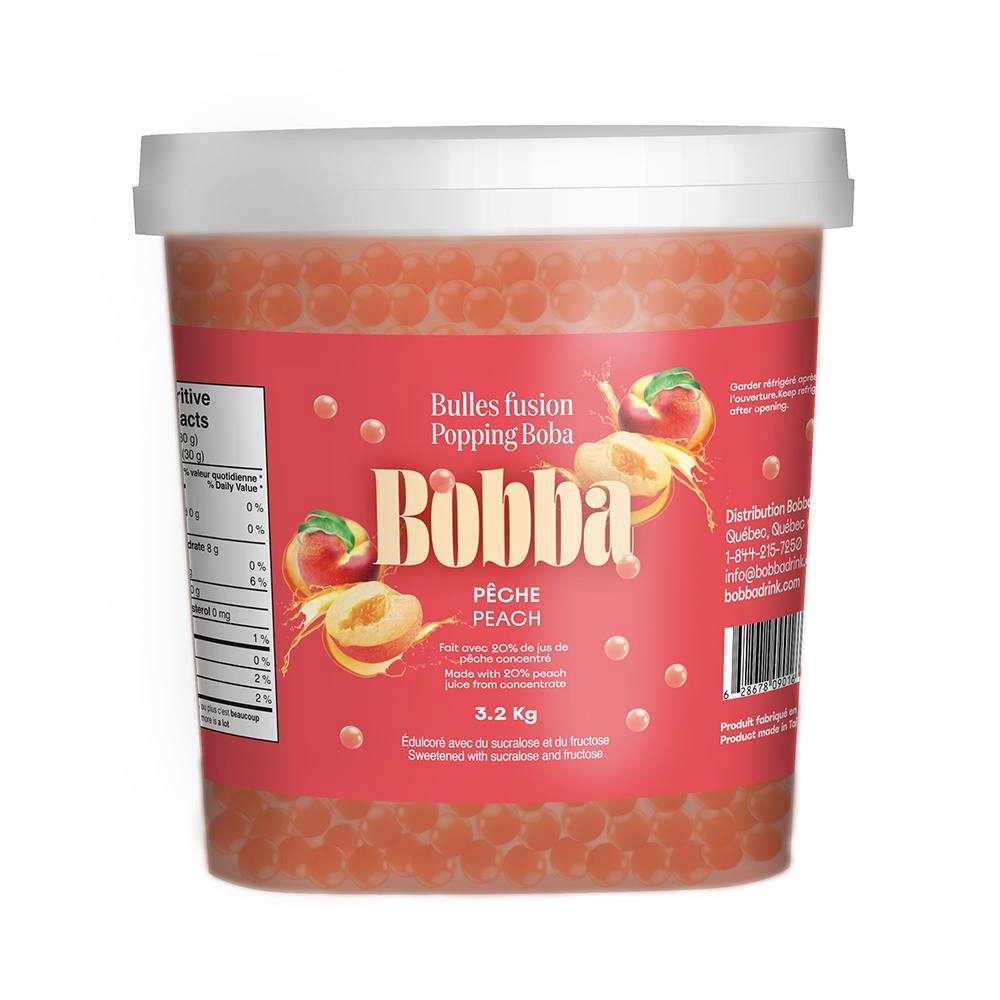 Peach Popping Boba