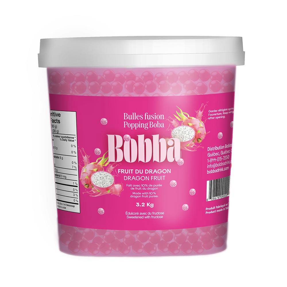 Dragon Fruit Popping Boba