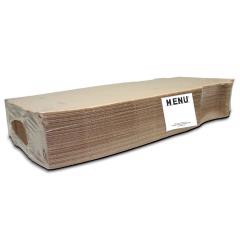 BOX PIZZA CORRUGATED KRAFT 18"