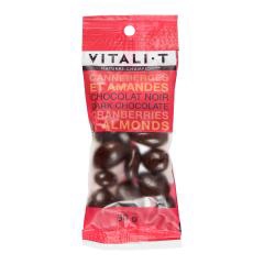 NUT CRANBERRY ALMOND CHOCOALTE BLACK