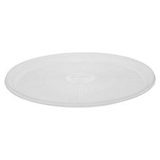 Caterware Clear PET Round Flat Platter, 12.2 inch