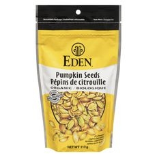 Organic Dry Roasted and Salted Pumpkin Seeds, 113 Gram