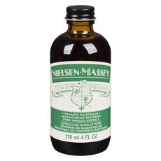 Organic Fairtrade Madagascar Bourbon Pure Vanilla Extract, 118 Milliliter