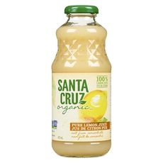 100 Percent Organic Lemon Juice, 473 Milliliter