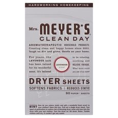 Lavender Dryer Sheets, 80 count