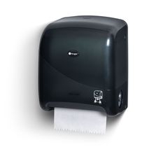 Mini Touchless Mechanical Roll Towel Dispenser, 11.8 x 14 x 9.1 inch