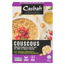 Organic Roasted Garlic and Olive Oil Couscous, 198 Gram