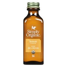 Organic Lemon Flavour Extract, 59 Milliliter