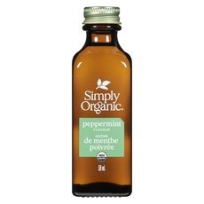 Organic Peppermint Flavour Extract, 59 Milliliter