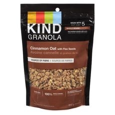 Cinnamon Oat Clusters with Flax Seeds, 312 Gram