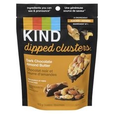 Dark Chocolate Almond Butter Dipped Clusters, 113 Gram