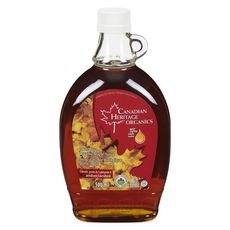 Organic Amber Rich Taste Pure Maple Syrup, 500 Milliliter