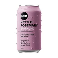 Nettle Plus Rosemary Sparkling Tea, 355 Milliliter