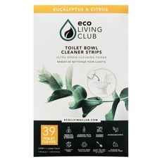 Scented Toilet Bowl Cleaner Strips, 39 count