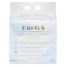 Enrich Lotion Facial Tissue - Family Pack, 480 count
