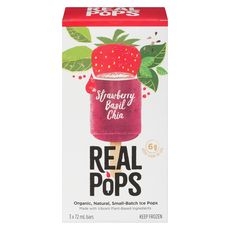 Strawberry Basil Chia Pops, 216 Milliliter