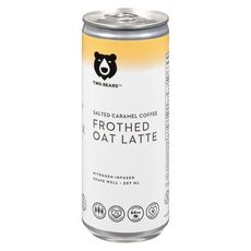 Frothed Ready To Drink Salted Caramel Oat Latte, 207 Milliliter