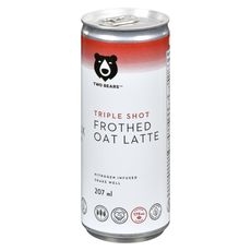 Triple Shot Frothed Ready To Drink Oat Latte, 207 Milliliter