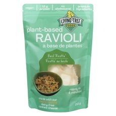 Plant Based Basil Ravioli Ricotta Pasta, 250 Gram