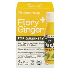 Fiery Ginger Booster for Immunity, 60 Milliliter