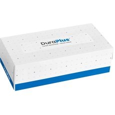 DuraPlus® Facial Tissue, 2-Ply, White, 30 Packs/Case, 100 Sheets/Pack, Made in Canada