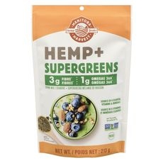 Hemp Plus Supergreens, 213 Gram