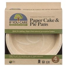 Paper Cake and Pie Pan, 4 count