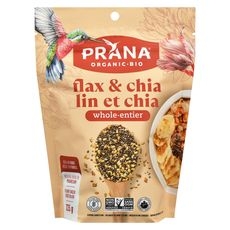 Organic Whole Chia and Flax Seeds, 225 Gram