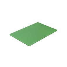 Polyethylene Medium Density Green Cutting Board, 12 x 18 x 0.5 inch
