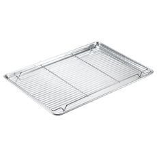 Rectangle Footed Rib Grate, 17 x 25 inch