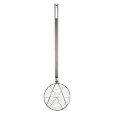 Nickel-Plated Spiral Wire Skimmer, 9 inch Dia Bowl