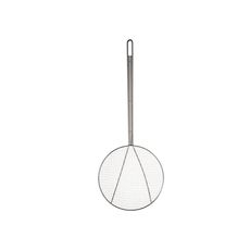 Nickel-Plated Square Mesh Skimmer, 7 inch Dia Bowl
