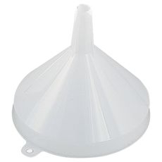 White Polyethylene Funnel, 32 Ounce Capacity