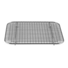 20228 Super Pan V Stainless Steel Half Size Wire Cooling Grate, 11.125 x 8.812 x 0.916 inch Overall