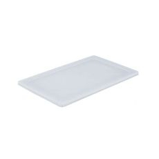 52430 Super Pan V Flexible Steam Table White Full Size Pan Lid, 20.982 x 12.851 x 0.597 inch Overall