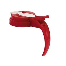 4748T-02 Dripcut Red Plastic Server Replacement Top for 48 and 64 Ounce Syrup Server