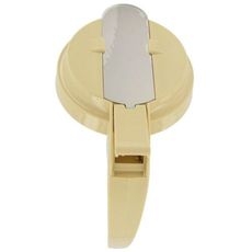 4748T-18 Dripcut Almond Plastic Server Replacement Top for 48 and 64 Ounce Serving Jar