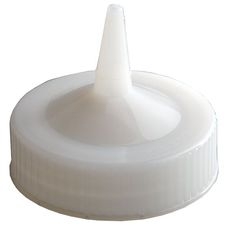 4913-13 Traex Clear Single Tip Replacement Cap for Wide Mouth Squeeze Dispenser