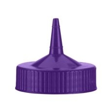 4913-54 Purple Single Tip Replacement Cap for Wide Mouth Squeeze Dispenser