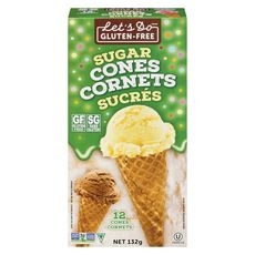 GF Sugar Cones