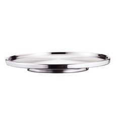Stainless Steel Low Base Pastry Stand, 12 inch