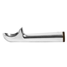Aluminum Brown Size 20 One-Piece Ice Cream Dipper, 2 Ounce Capacity