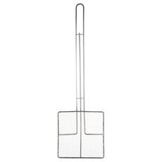 Stainless Steel Square Medium Mesh Skimmer, 6.5 x 6.5 inch