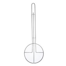 Nickel Plated Round Fine Mesh Skimmer, 6.5 inch