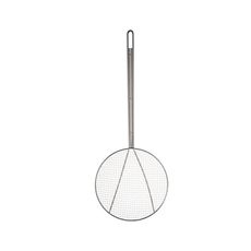 Square Mesh Nickel Plated Skimmer, 8 inch