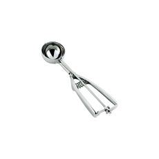 Ambidextrous Stainless Steel Size 10 Disher, 3.8 Ounce Capacity